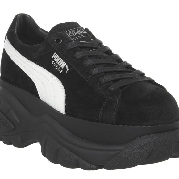 FOUND Puma x Buffalo London chunky platform sneakers - Picture 2 of 4